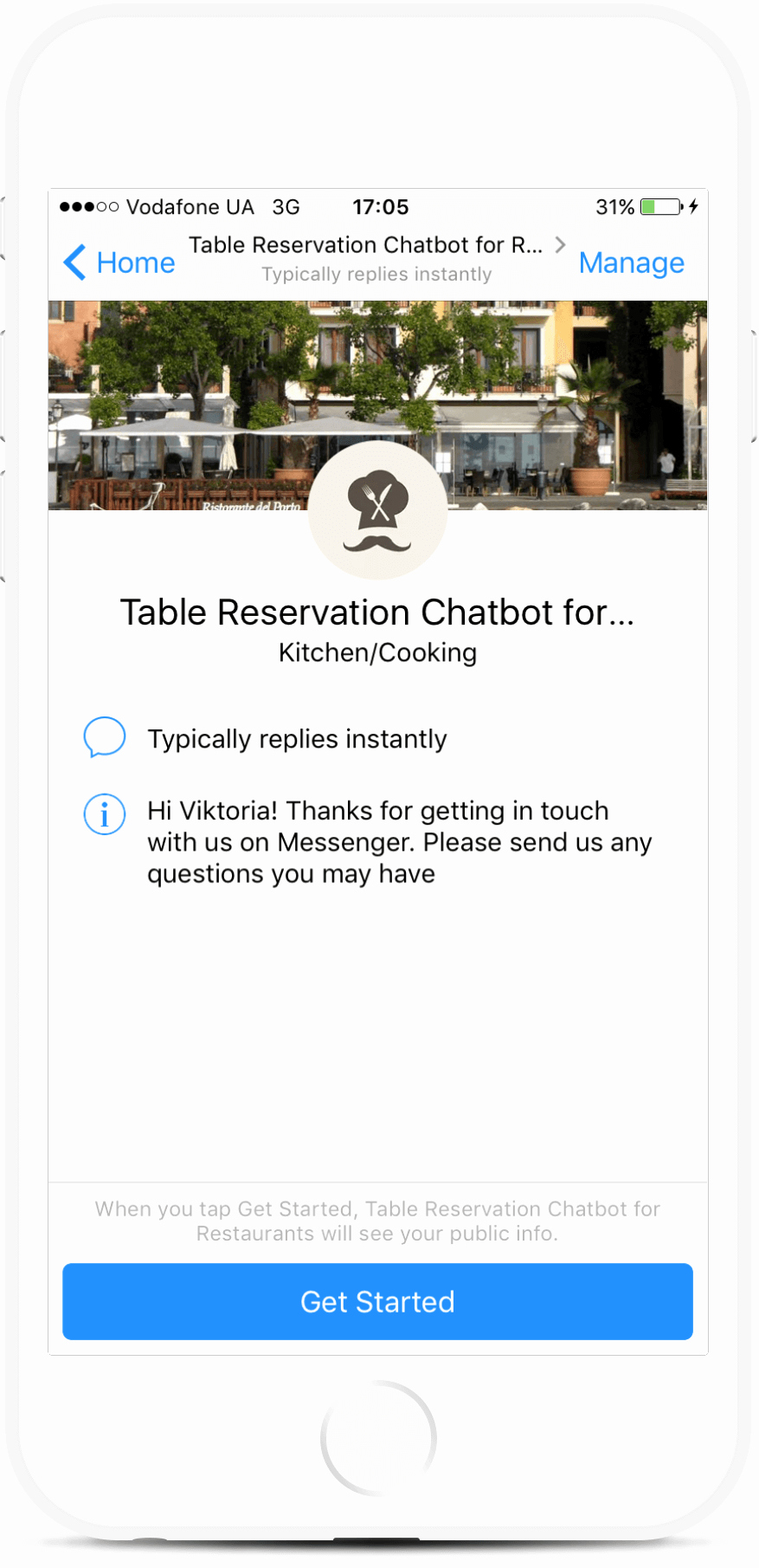 Table Reservation Template Beautiful 37 Chatbot Templates for Messenger Botmakers