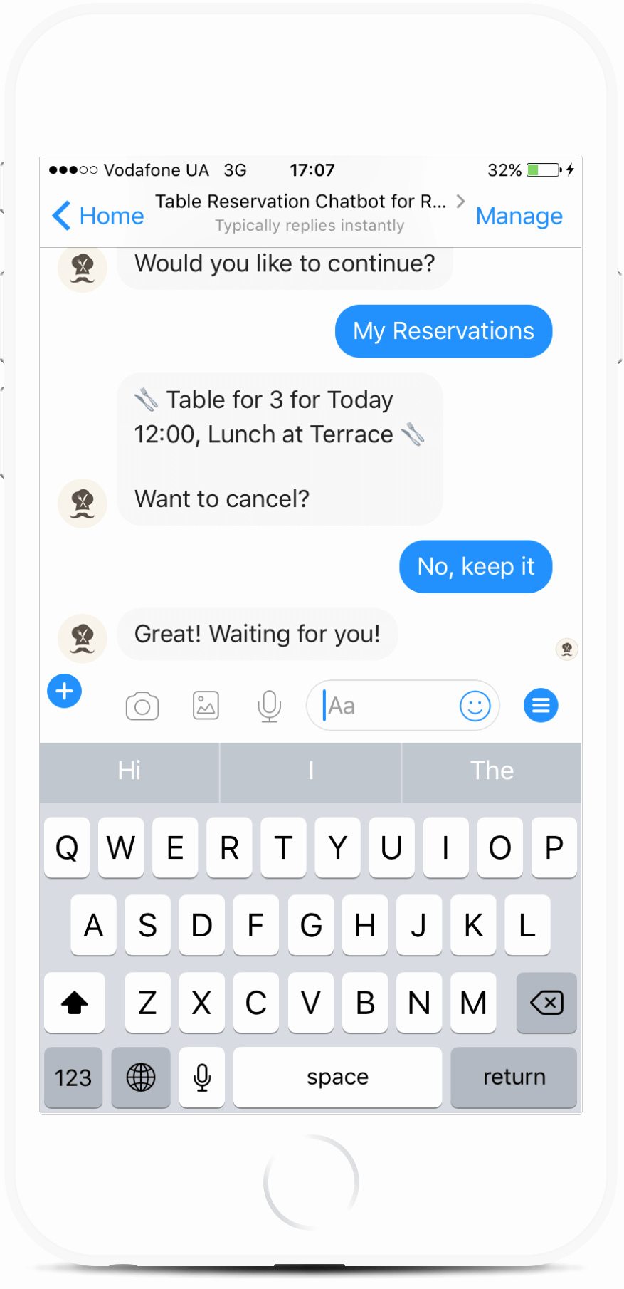 Table Reservation Template Best Of Restaurant Table Reservation Bot Template for Messenger