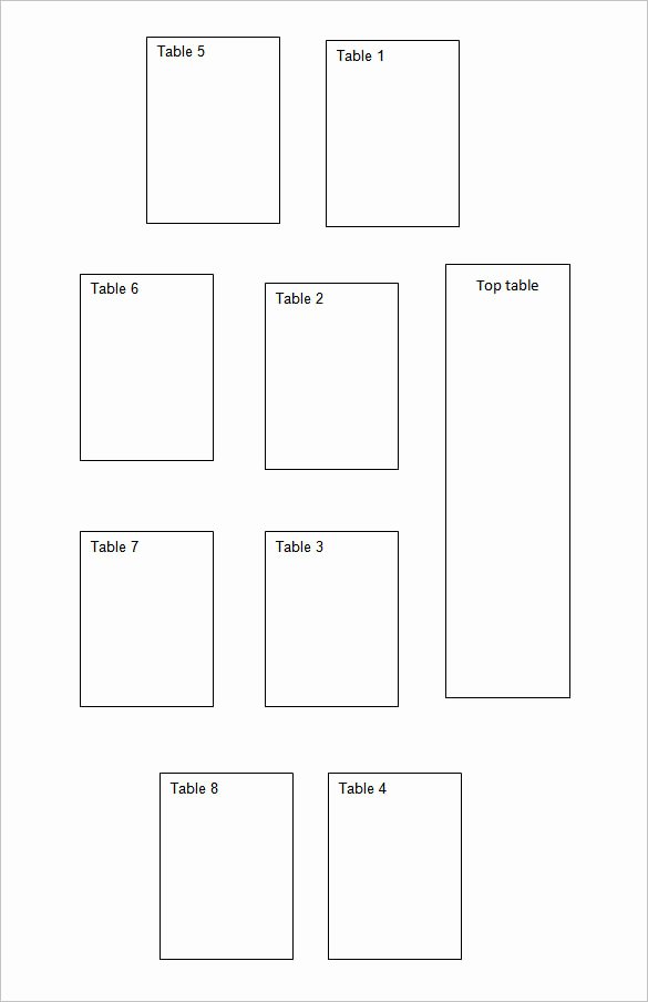 Table Seating Chart Template Microsoft Word Awesome Seating Chart Template – 10 Free Word Excel Pdf format