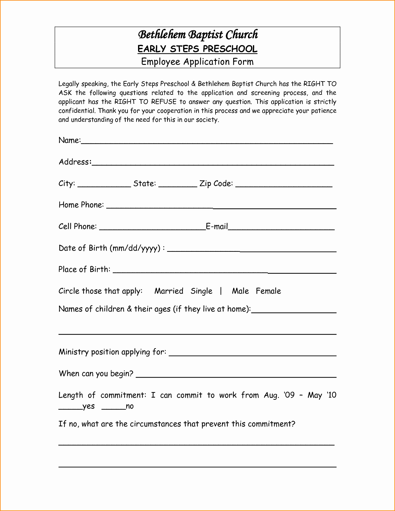 Teacher Application forms Elegant Application Letter for Preschool Teacher Basic Job