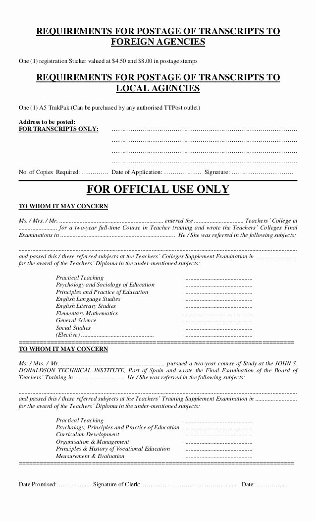 Teacher Application forms Lovely Application form Teachers Certified Statements and