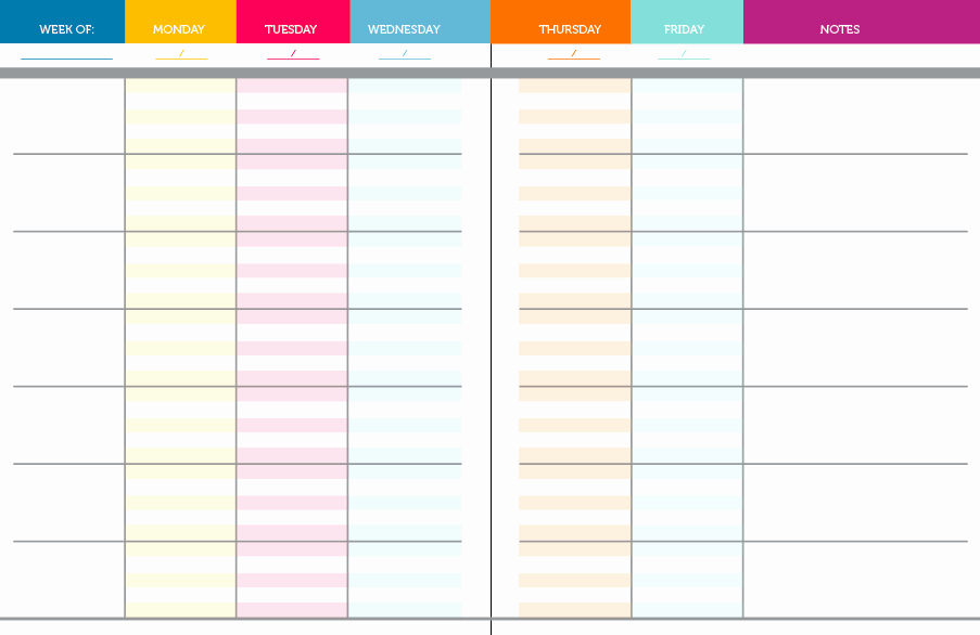 Teacher Daily Schedule Template Free Awesome Diy Teacher Planner Binder