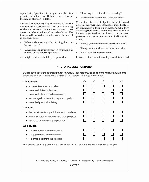 Teaching Feedback forms Luxury 8 Sample Teacher Feedback forms