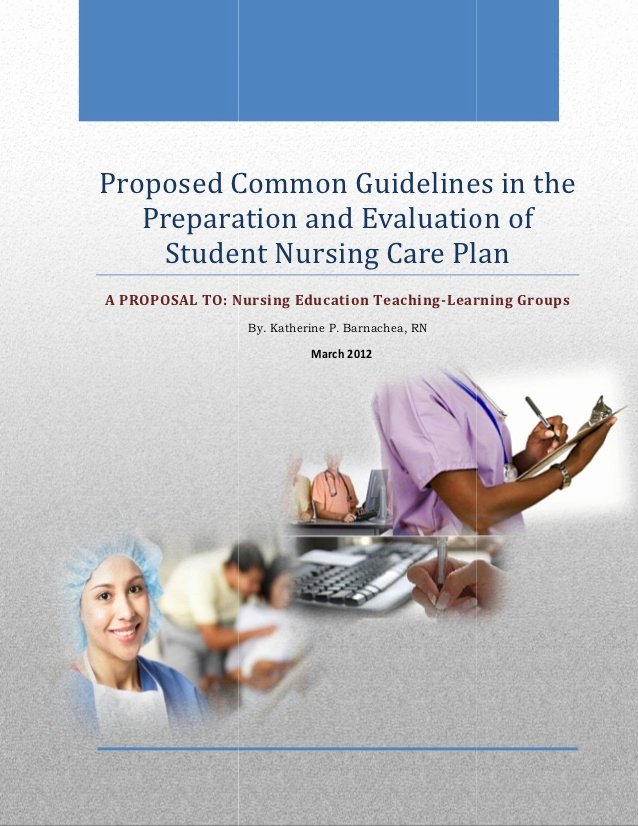 Teaching Plan Nursing Elegant Proposed Mon Guidelines In the Preparation and