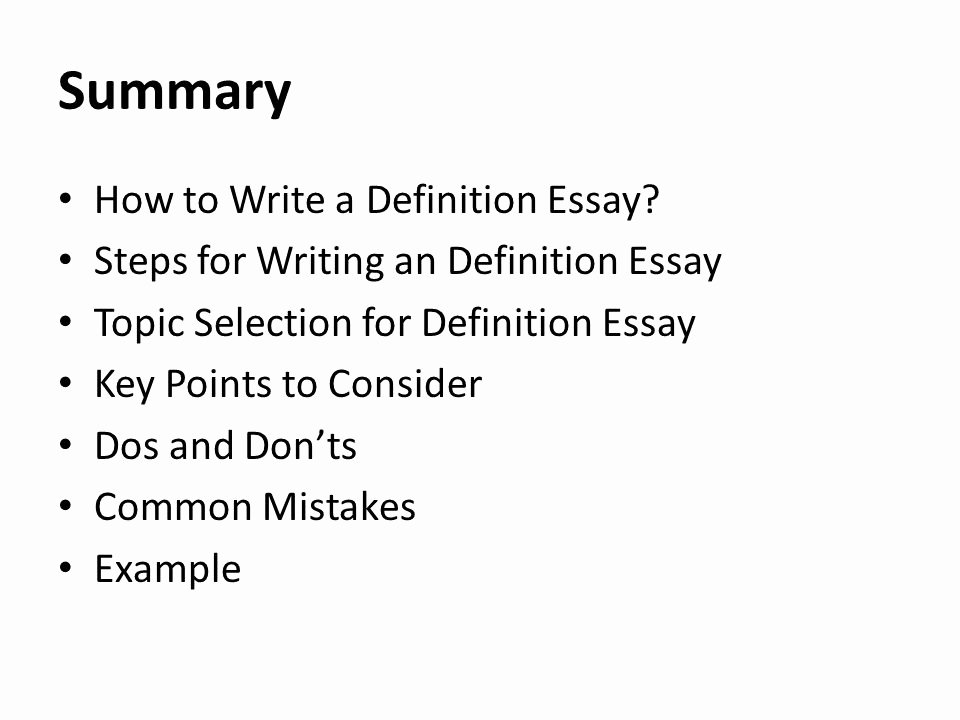 Team Player Definition Essay Lovely Lecture 9 Definition Essay Ppt Video Online