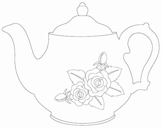 Teapot Template Free Printable Elegant Teacup Sets and Teapot Coloring Pages Coloring Pages