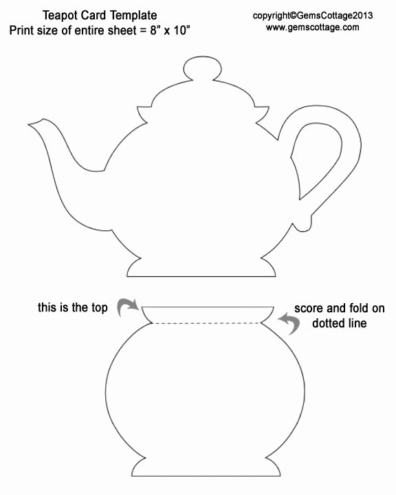 Teapot Template Free Printable Fresh 17 Best Images About Templates On Pinterest