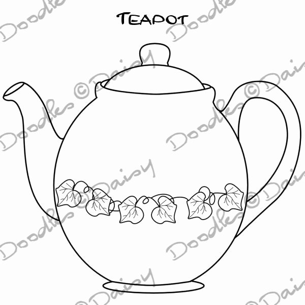 Teapot Template Free Printable Lovely Teapot Template Printable Cake Ideas and Designs