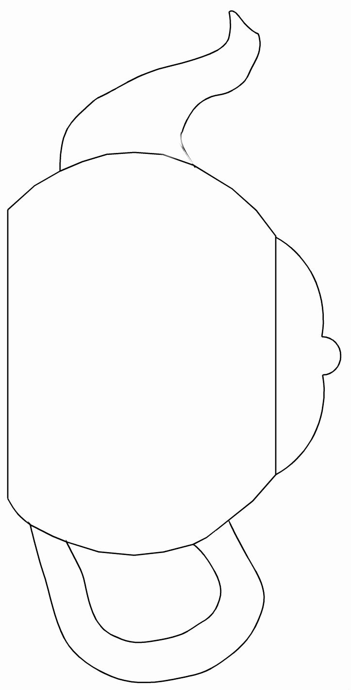 Teapot Template Free Printable Unique Teapot Templates Free Printable