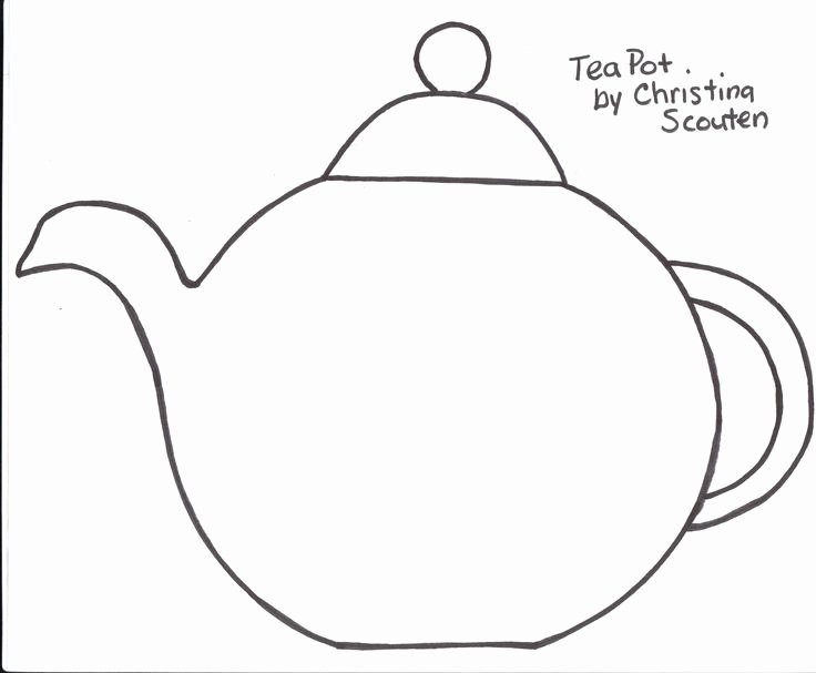 Teapot Template Printable Lovely 48 Best Art Templates Images On Pinterest