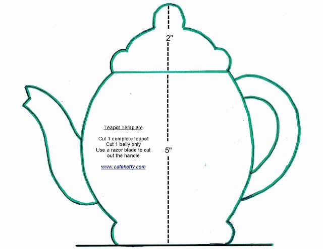 Teapot Template Printable Lovely Teapot Template Printable Cake Ideas and Designs