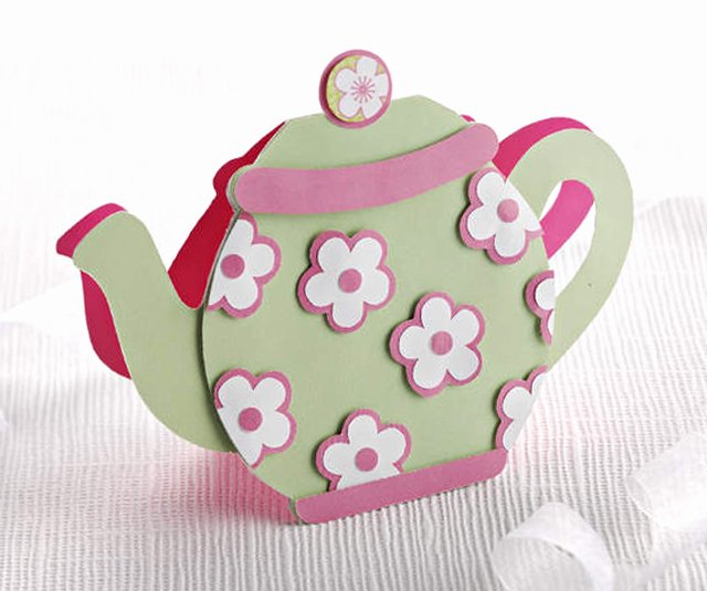 Teapot Templates Free Printable Lovely How to Make A Teapot Card Papercraft Inspirations