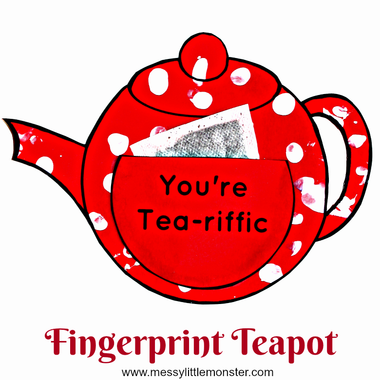 Teapot Templates Free Printable Lovely You Re Tea Riffic Teapot Craft Free Printable Teapot