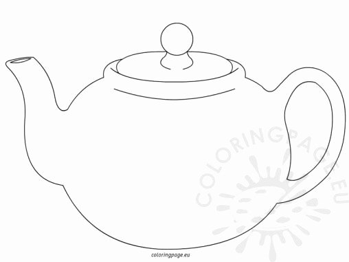 Teapot Templates Free Printable Luxury Teapot