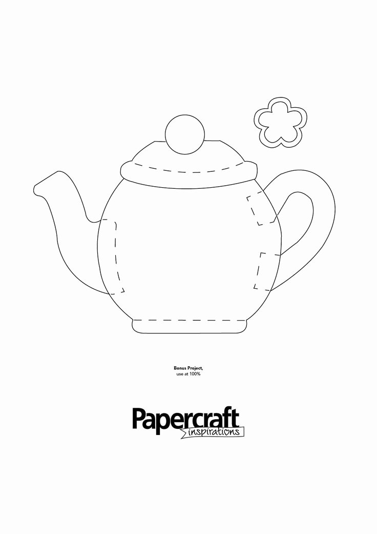 Teapot Templates Free Printable New 27 Best Templates Images On Pinterest