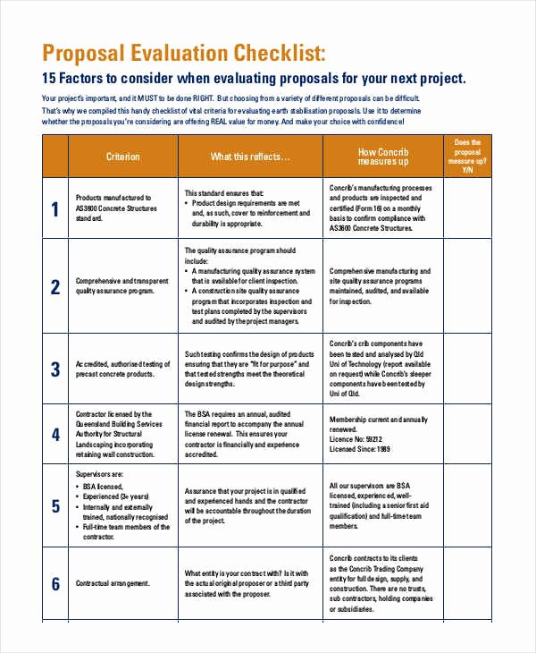 Technical Evaluation Criteria Template Elegant Marketing Outreach Develop Evaluation Plans