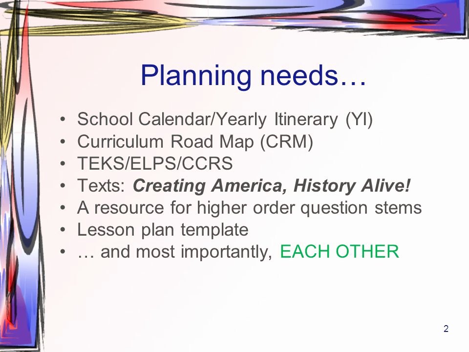 Teks Lesson Plan Template Unique 6th 6 Weeks U S History 8th Grade Ppt