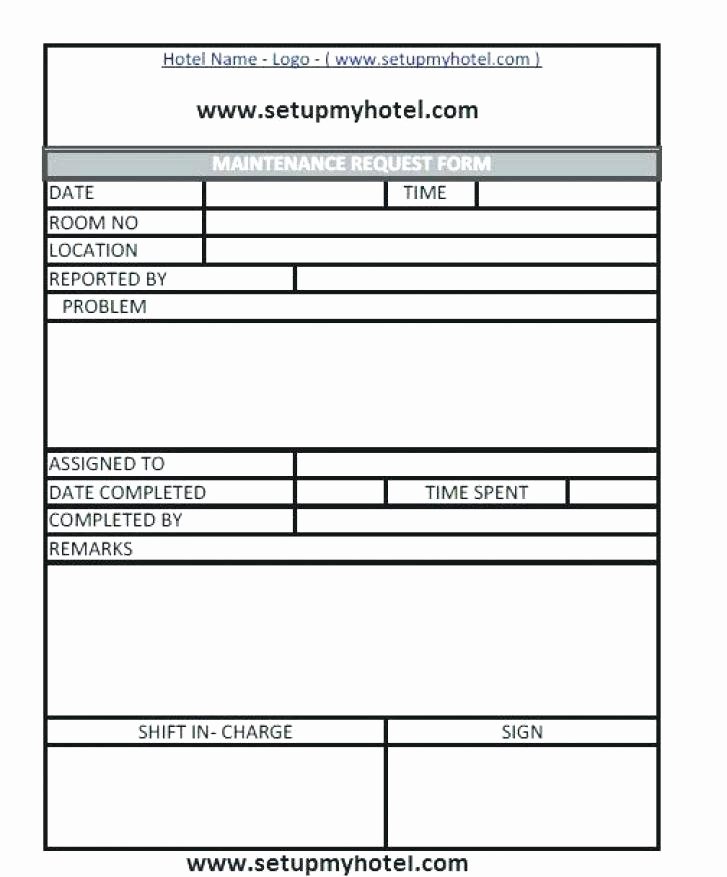 Tenant Maintenance Request form Template Fresh the Actual Benefits Capital and Working Capital