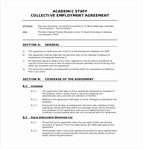 Terms Of Agreement Sample Beautiful 32 Employment Agreement Templates – Free Word Pdf format