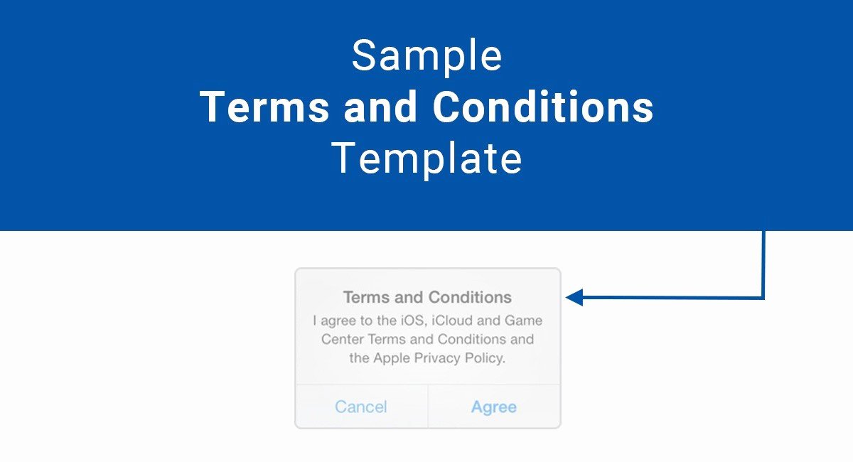 Terms Of Agreement Sample Inspirational Sample Terms and Conditions Template Termsfeed