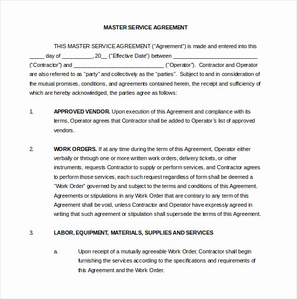 Terms Of Agreement Sample New 23 Contract Agreement Templates – Word Pdf Pages