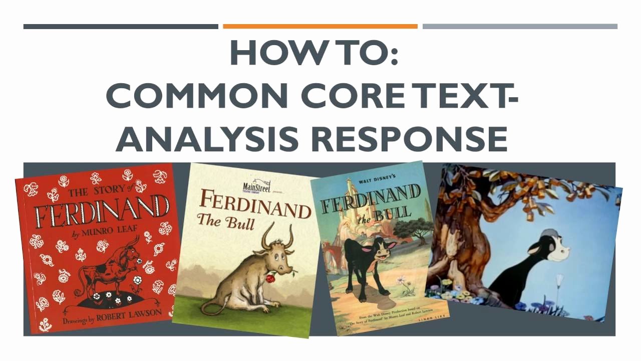 Text Analysis Response Examples New How to Mon Core Text Analysis Response