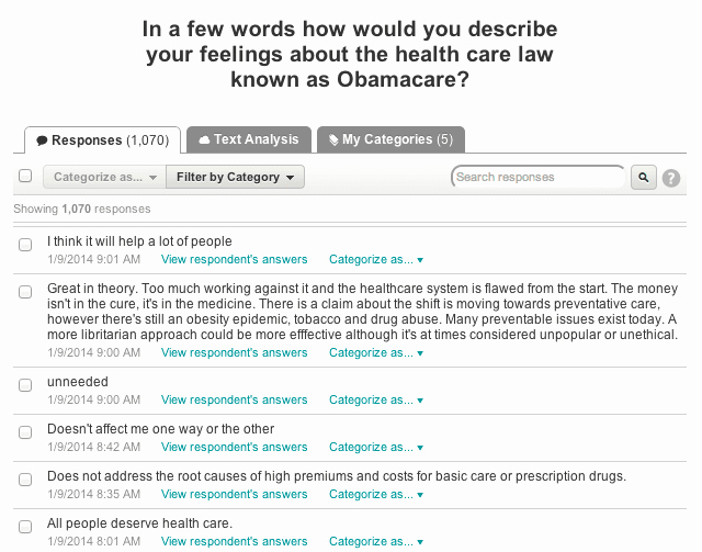 Text Analysis Response Template Luxury How to Make Sense Of Open Ended Responses