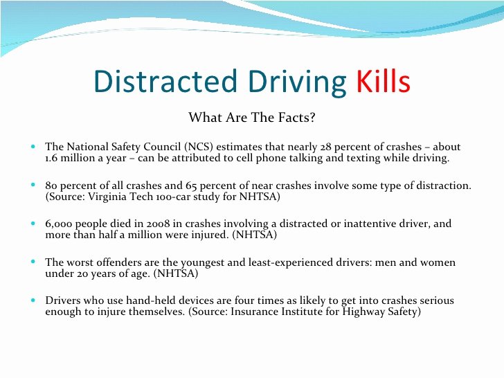 Texting and Driving Research Paper Lovely Literature Review On Distracted Driving