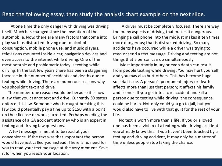 texting and driving research paper