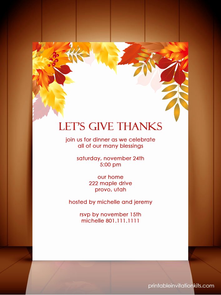 Thanksgiving Closed Sign Template Best Of Thanksgiving Dinner Autumn Invitation Template ← Wedding