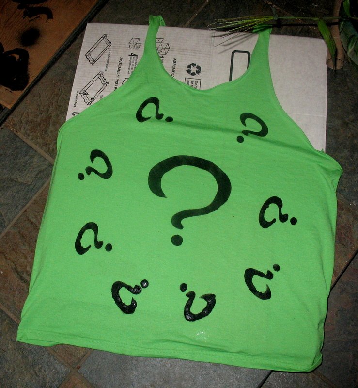 The Riddler Question Mark Template Inspirational Kim Kasch Blogsite A Writer S Blog Costume Part Ii