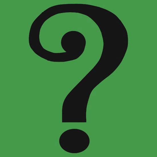 The Riddler Question Mark Template New Vintage Riddler Question Mark