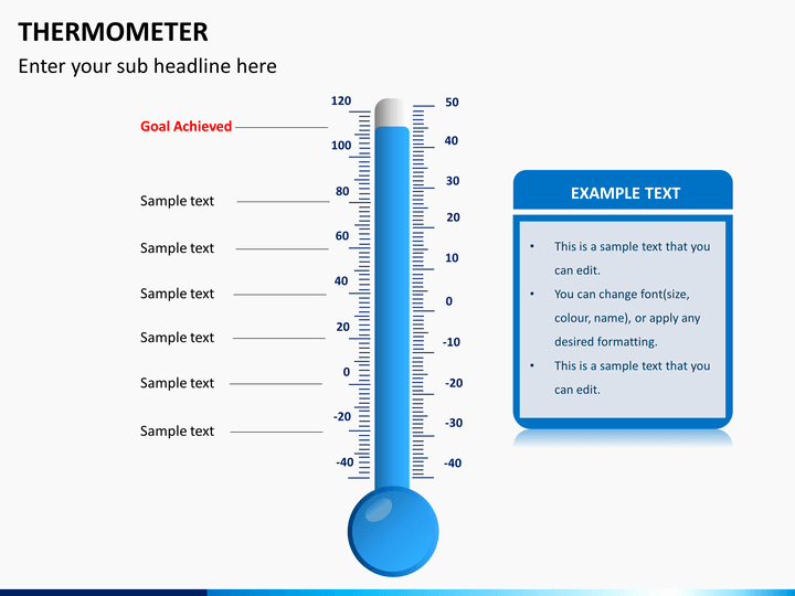 Thermometer Chart Powerpoint New Powerpoint thermometer Template