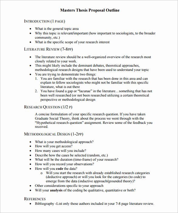 Thesis Outline Template Lovely Guidelines On Writing A Graduate Project thesis Shan