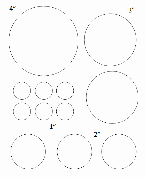 Three Inch Circle Template Lovely Free Printable Circle Templates – &amp; Small Stencils