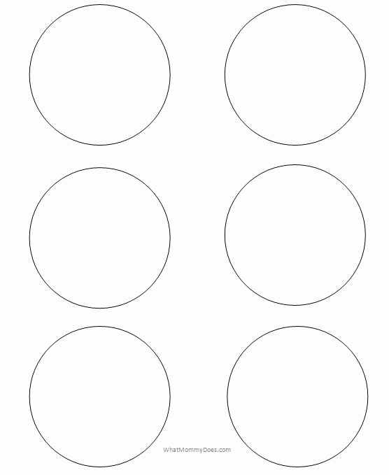 Three Inch Circle Template Luxury Free Printable Circle Templates and Small Stencils