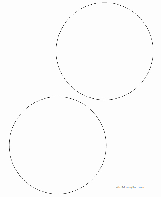 Three Inch Circle Template Unique Free Printable Circle Templates and Small Stencils