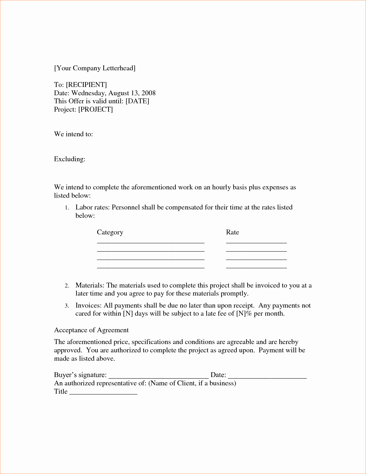 Time and Material Template Unique 27 Of Time and Material forms Template