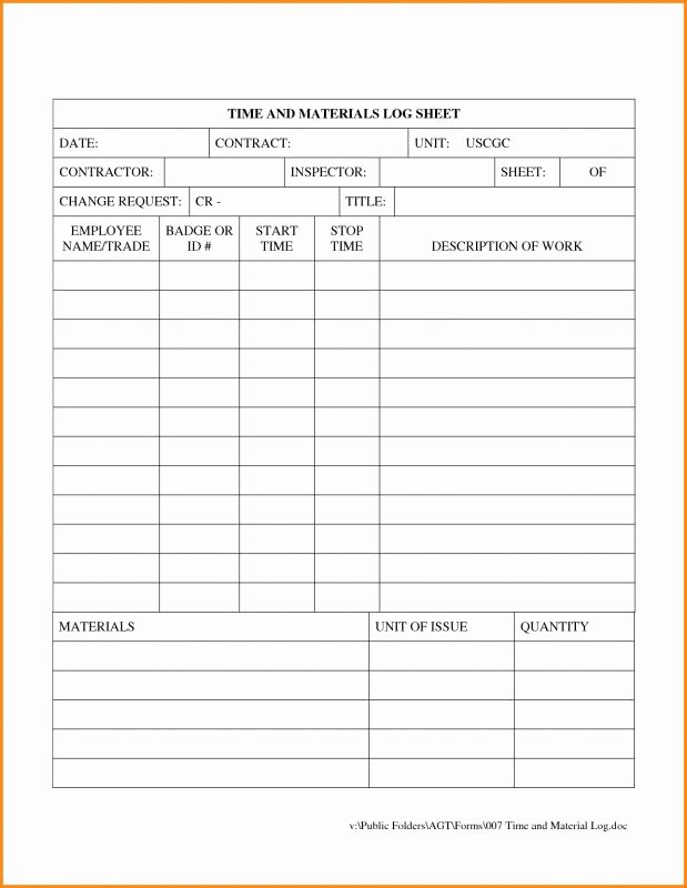 Time and Materials Template Beautiful Team Contract Template