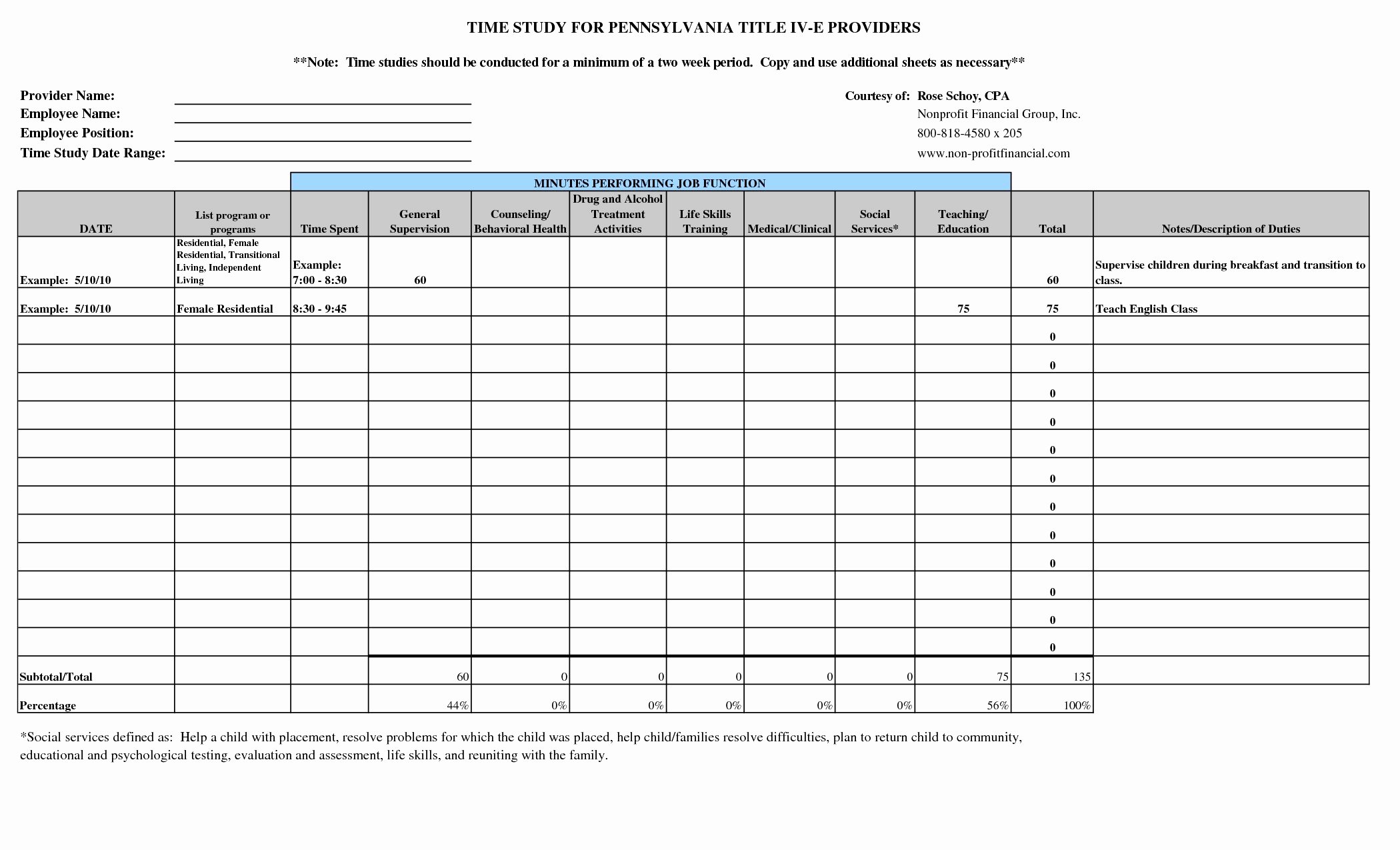 Time and Motion Study Template Excel New Time Study Template