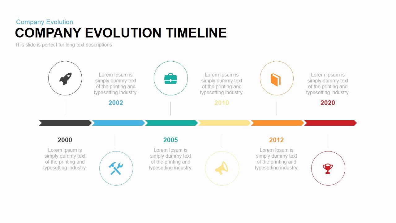 Timeline Template Keynote Best Of Pany Evolution Timeline Powerpoint Keynote Template