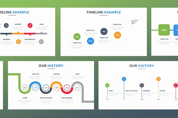 Timeline Template Keynote Lovely Free Timeline Keynote Template Free Presentation Keynote