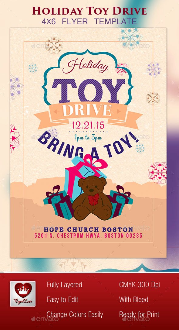 Toy Drive Flyer Template Beautiful Free Book Drive Flyer Templates Chreagle