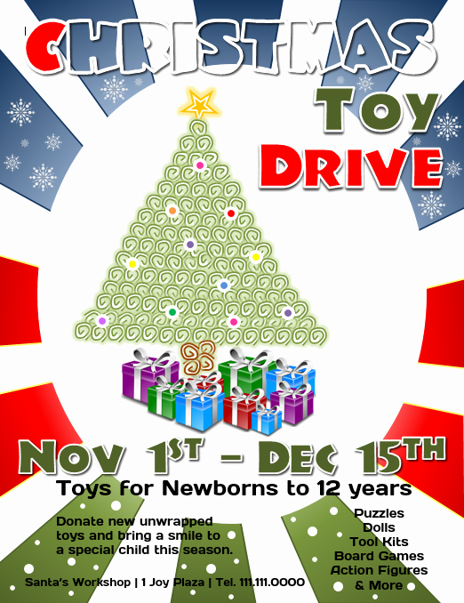 Toy Drive Flyer Template Best Of Download This Free Christmas toy Drive Flyer Template for