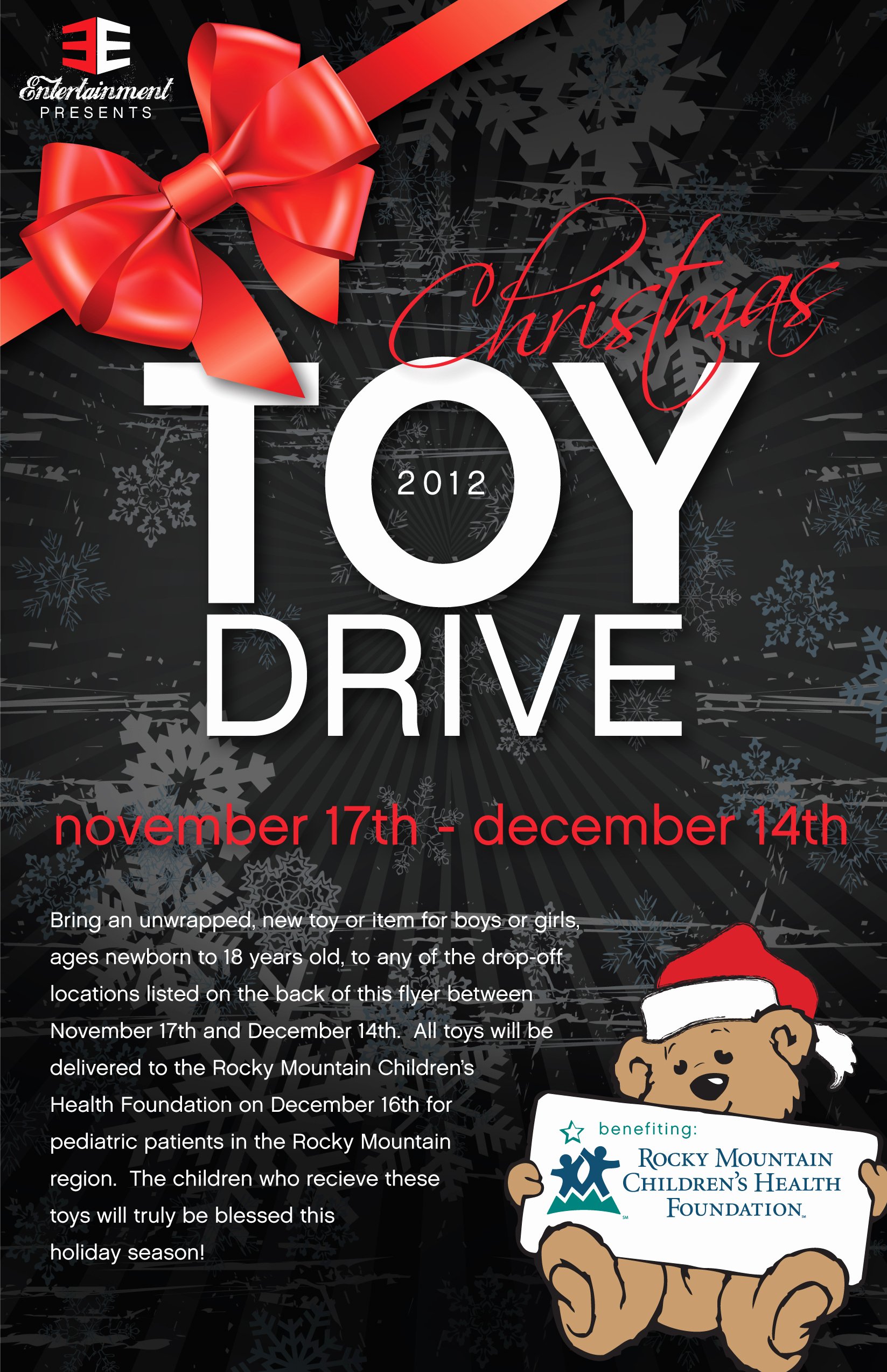 Toy Drive Flyer Template Fresh Portfolio