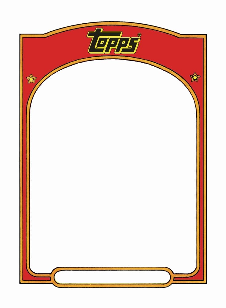 free trading card template download