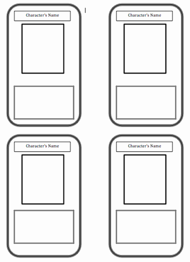 Trading Card Template Free Fresh Trading Card Template