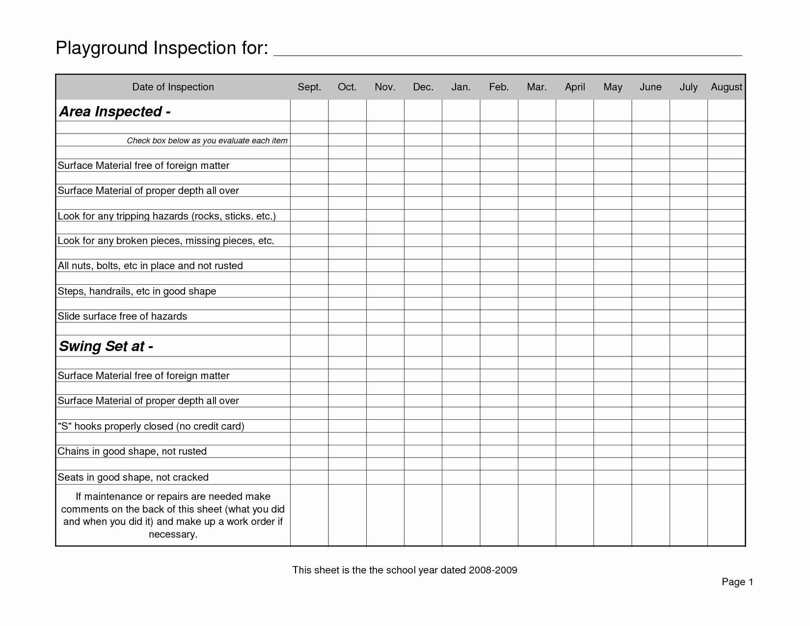 Trailer Inspection form Template Beautiful Inspection forms Template