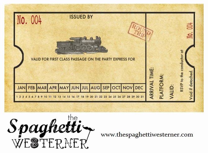 Train Ticket Birthday Invitation Unique Free Printable Train Ticket Birthday Invitation