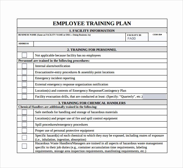 Training Agenda Template In Word Fresh Training Plan Template – 19 Download Free Documents In